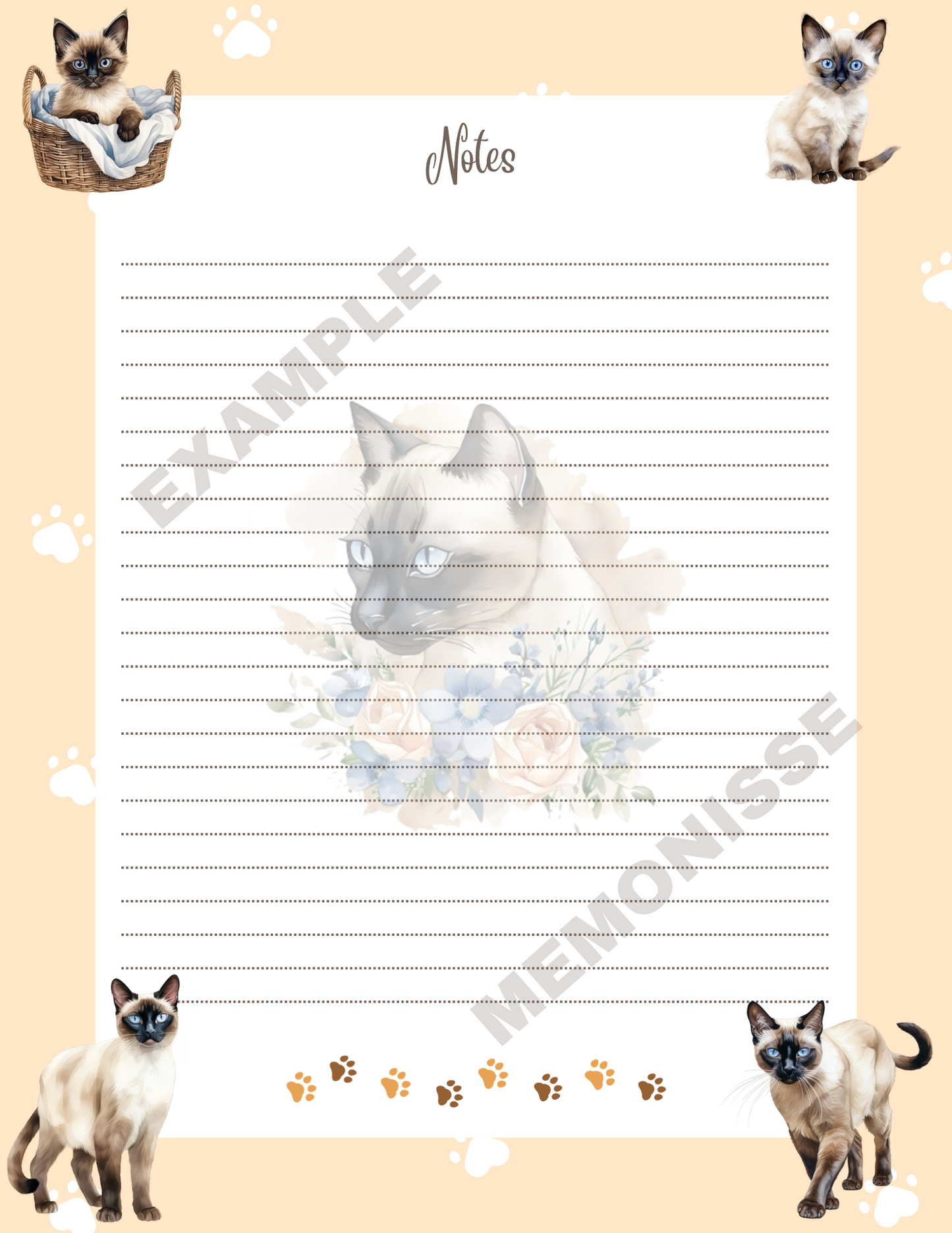 Siamese Notepad!