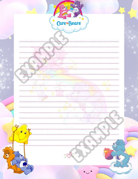 Care Bears Notepad