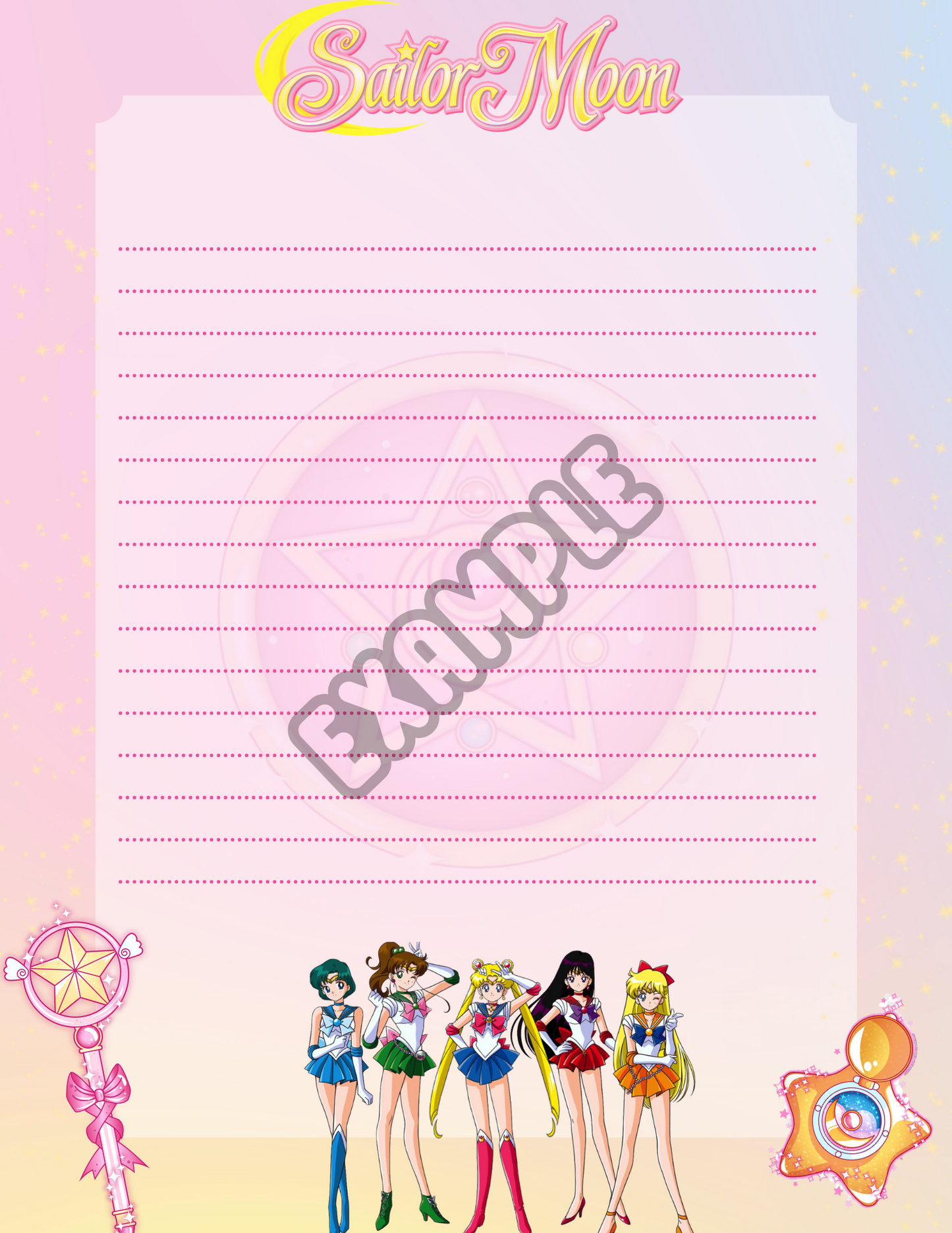 Sailor Moon Notepad!