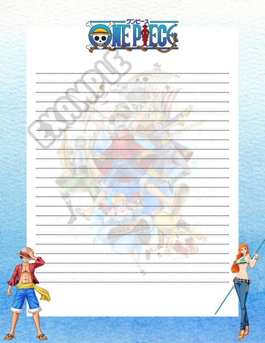 One Piece Notepad