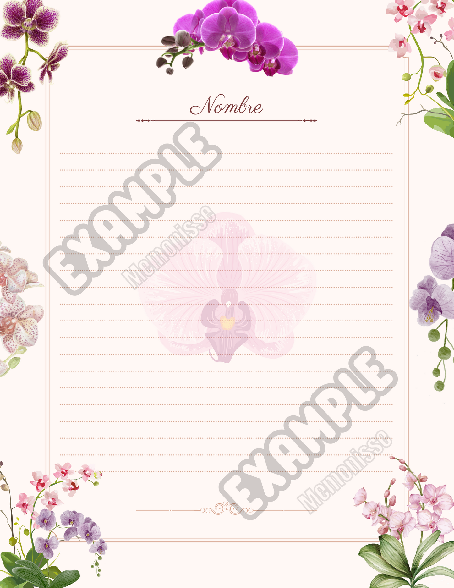 Orquídea Notepad