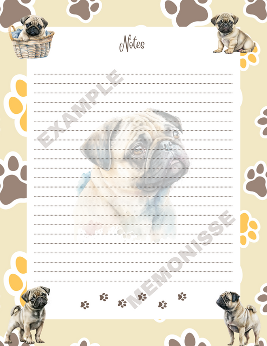 Pug Notepad!