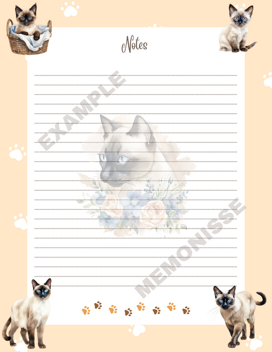 Siamese Notepad!